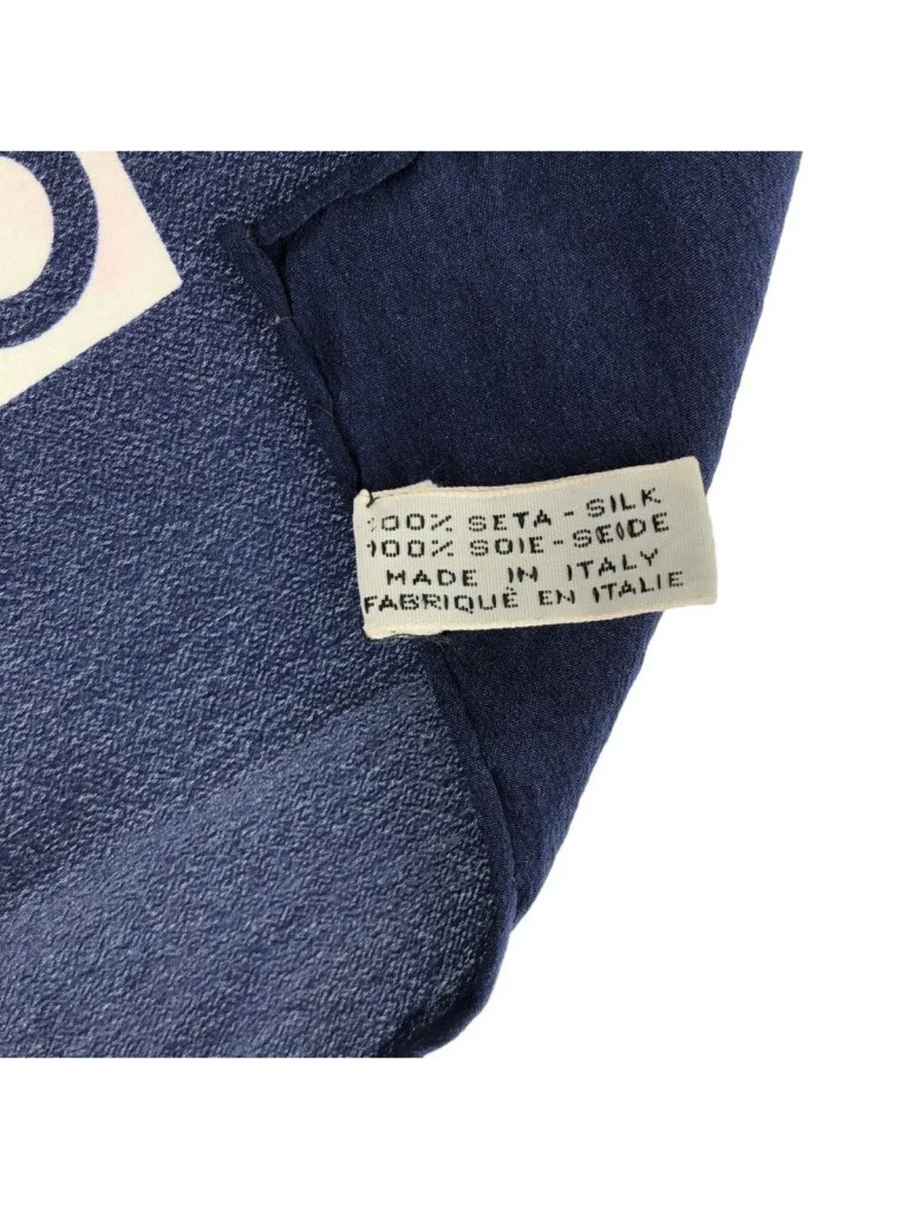 Chanel Quilted Silk Scarf